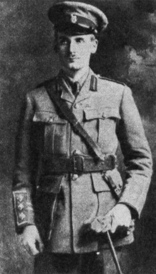 Montgomery in WW1 uniform