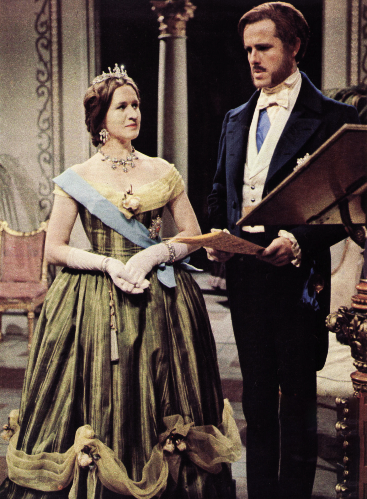 Patricia Routledge as Queen Victoria and Joachim Hansen as Albert