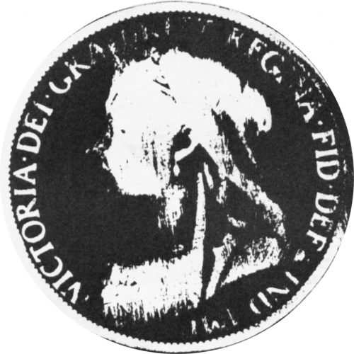 A coin with Victoria's head